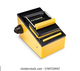 Paterson Contact Printer Photographic Film Equipment. Plymouth Devon UK June 4th 2020 Vintage Contact Printing Paterson Photographic Ltd Production of Contact Sheets. Clipping Path Included in JPEG