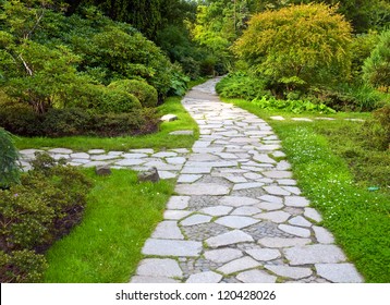 Path in botanical garden