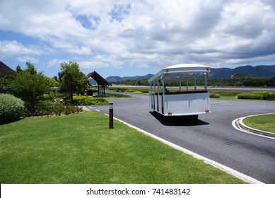 the path of the bus