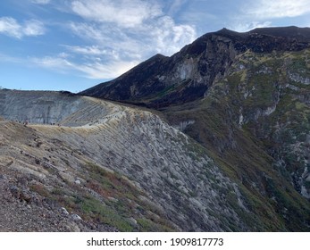 Path To The Crater Of Mount Ijen, Java