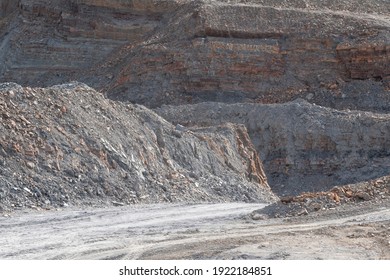 A path into a quarry pit
