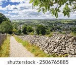 Path into Settle in the Yorkshire Dales