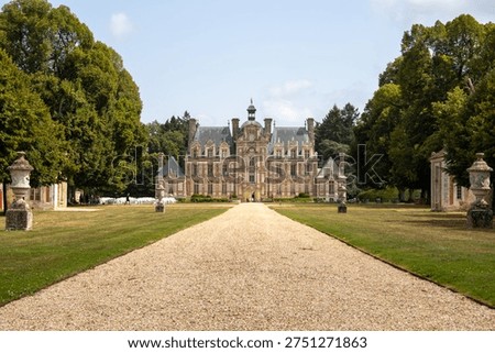 the path leading to the castle