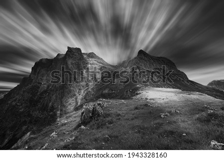 Similar – Image, Stock Photo Old Man of Storr on the Isle of Skye in Scotland