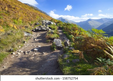 Path Leading To Top Of Ben Nevis, Scotland