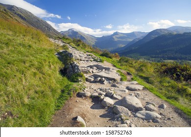 Path Leading To Top Of Ben Nevis, Scotland