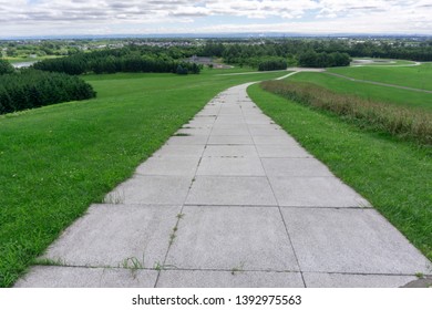 A path to the mountain top
