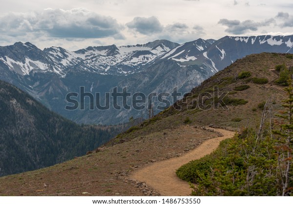 Path to the mountains, Eagle Cap Wilderness,\
Eastern Oregon