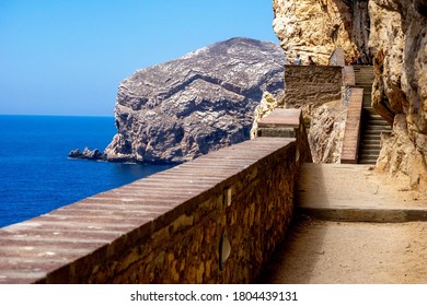 Path To Neptune's Grotto Near Capo Caccia