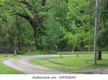 Path On Katy Trail Rocheport, Missouri