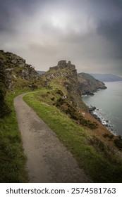 path on the top of the cilff