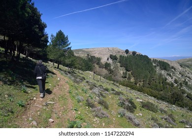 Path to Serpeddì peak