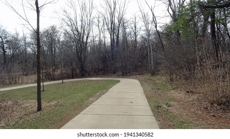 Path In The Rod And Gun Park, Eau Claire, Wisconsin