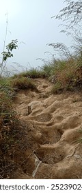 path to the top of the mountain