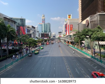 Pathum Wan District Bangkok / Thailand - 02 16 2019 : Cityscape In Bangkok