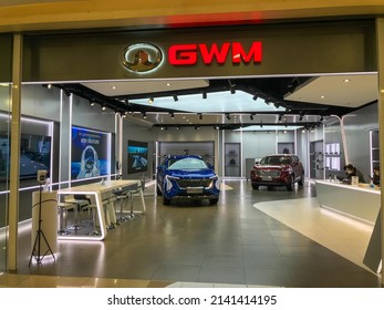 PATHUMTHANI THAILAND- MARCH 14,2022 : Great Wall Motors(gwm) Shop At Future Park Shopping Mall In Thailand