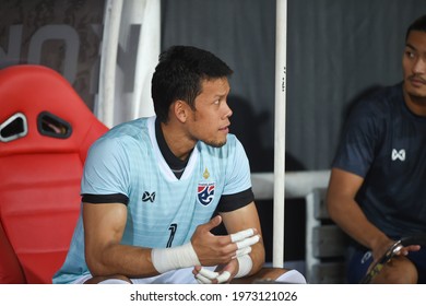 Pathumthani-Thailand-5sep2019:Kawin Thamsatchanan #1 Player Of Thailand In Action During Match World Cup Qualifiers 2022 Between Thailand Against Vietnam At Thammasat Stadium,thailand