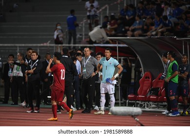 Pathumthani-Thailand-5sep2019:Kawin Thamsatchanan #1 Player Of Thailand In Action During Match World Cup Qualifiers 2022 Between Thailand Against Vietnam At Thammasat Stadium,thailand