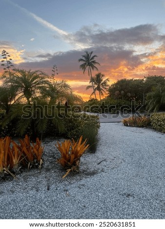 Pathway to the Captiva Beach 