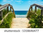Pathway in Ogunquit, Maine