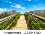 Pathway in Ogunquit, Maine