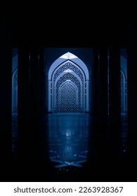Pathway of Sultan Salahuddin Abdul Aziz Shah Mosque - Shutterstock ID 2263928367