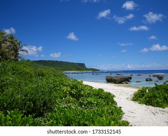 Pati Beach, On Pati Point Is The Easternmost Point Of Guam. It Is Located In The Far North Of The Island, Close To Andersen Air Force Base