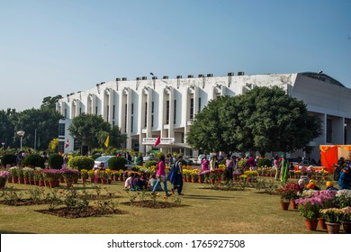 Patiala , Punjab/India - Dec18 2016 : 
Flower Show At Punjabi University Patiala 