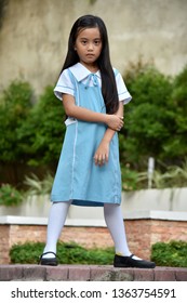 Patient Catholic Person Wearing School Uniform