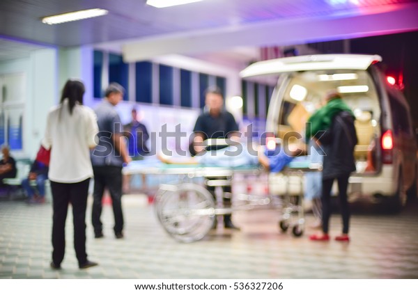 patient\
emergency with team transfer from ambulance\
,blur