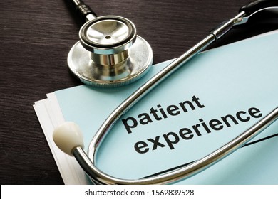 Patient Experience Report And Medical Stethoscope.
