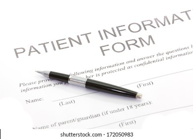  Patient Form