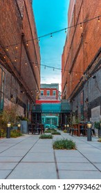 Patio Near The Start Of The Bourbon Trail
