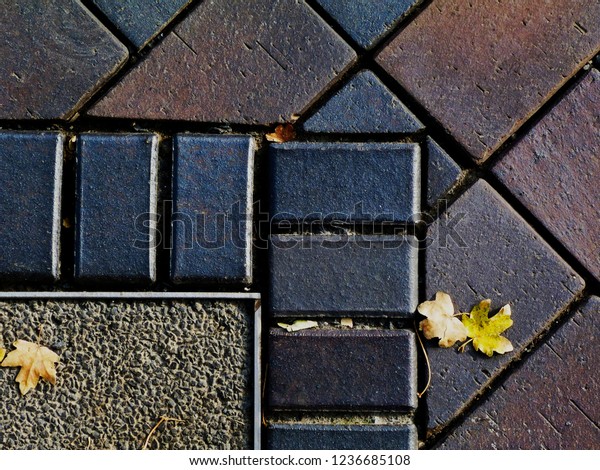 Patio Stone Brick Paving Block Background Stock Photo Edit Now