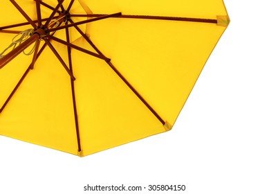 Patio Umbrella Against White Background