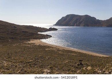 Patmos The Way To Psili Ammos Greece