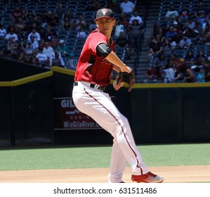 Patrick Corbin pitcher for the Arizona Diamondbacks at Chase Field in Phoenix,AZ USA April 30,2017.