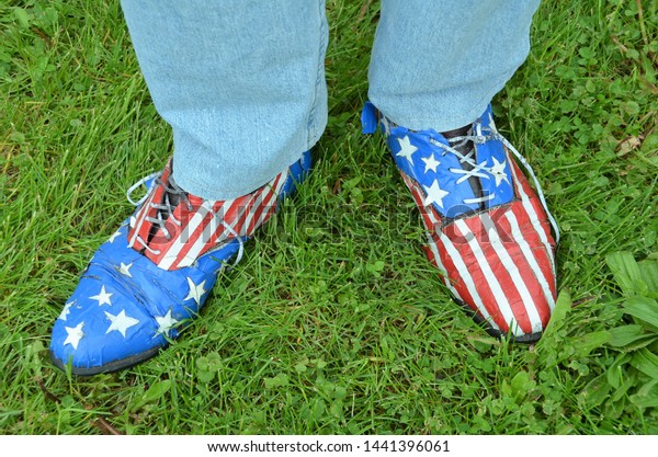 america flag shoes