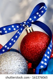 Patriotic Christmas Ornaments