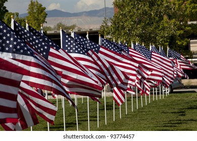 Patriotic Flag Display Stock Photo 93774466 | Shutterstock