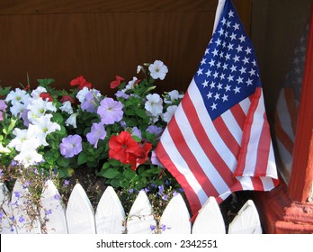 Patriotic Flower Box