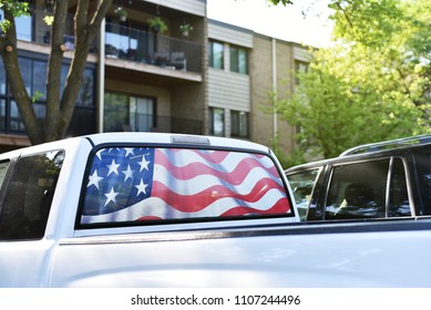 3,572 Truck With American Flag Images, Stock Photos & Vectors ...