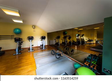 Patshull Golf And Country Park, Hotel - Shropshire - 9th August 2018 - Inside The Gym At The Golf Club, Where Members Keep Up Their Fitness