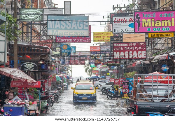 Pattaya Thailand Circa May 2018 Wet Stock Photo Edit Now 1143726737