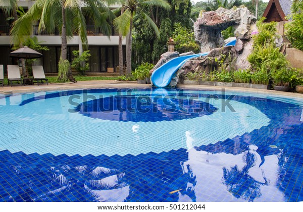 Pattaya Thailand October 08 2016 Swimming Stock Image - 