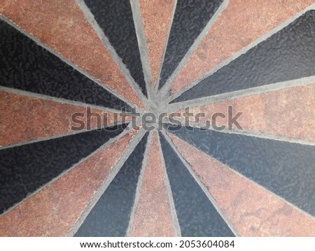 Pattern of abstract ceramic floor background