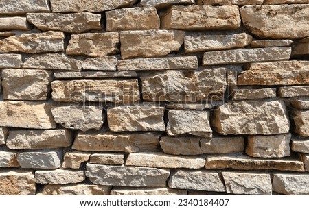 pattern antique stone wall background detailed