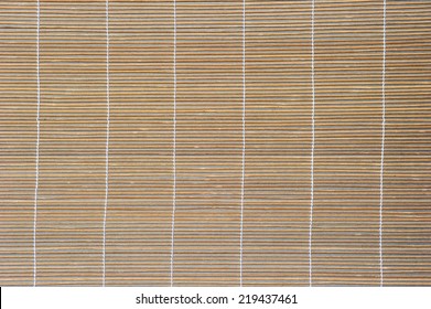 Pattern Of Bamboo Blinds.