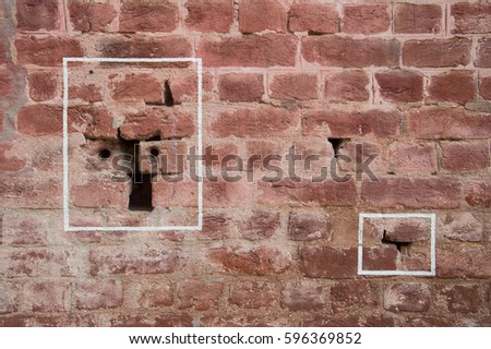 pattern of the bullet mark at jallianwala bagh at amritsar