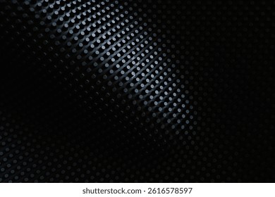 Pattern of Circular, Dark Perforated Texture, Abstract Dot Grid Background ,Dot Pattern wallpaper, Darkness and Light 